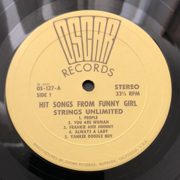 Strings Unlimited Hit Songs Funny Girl And Other Broadway Favorites Vinyl Lp - Picture 3 of 9
